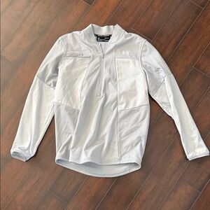 Under Armour Men's Light Gray Shirt Jacket